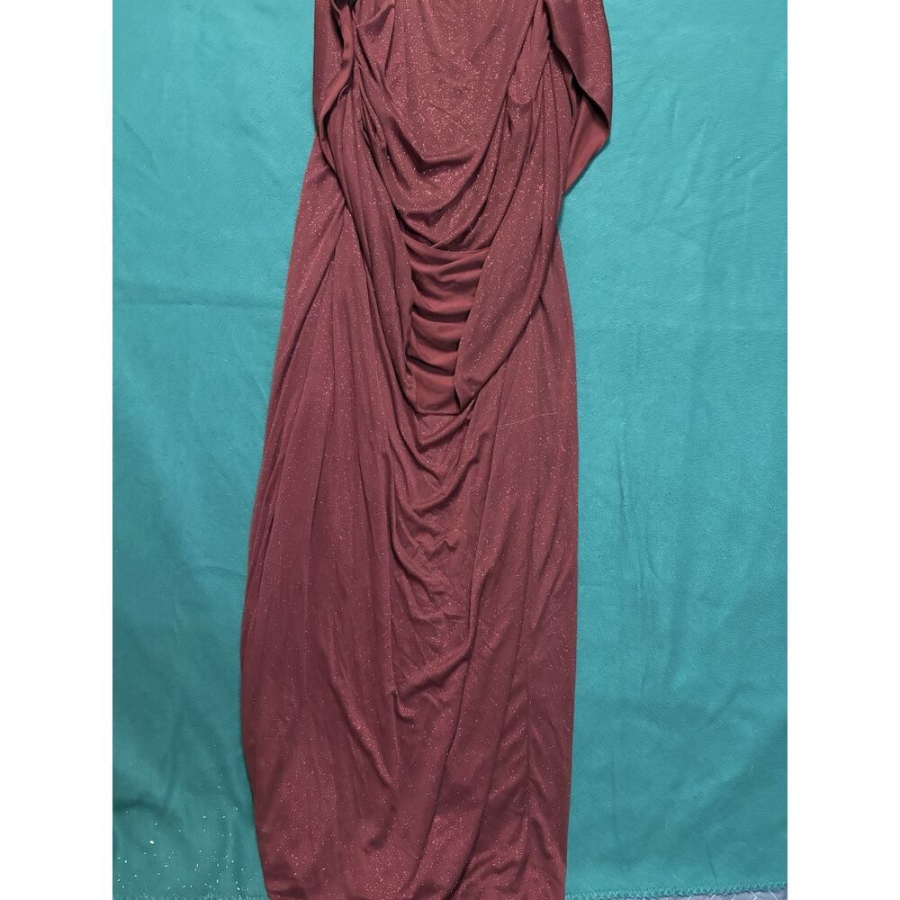 Women's R&M Richards Long Back Drape Sleeve Dress Size 16W